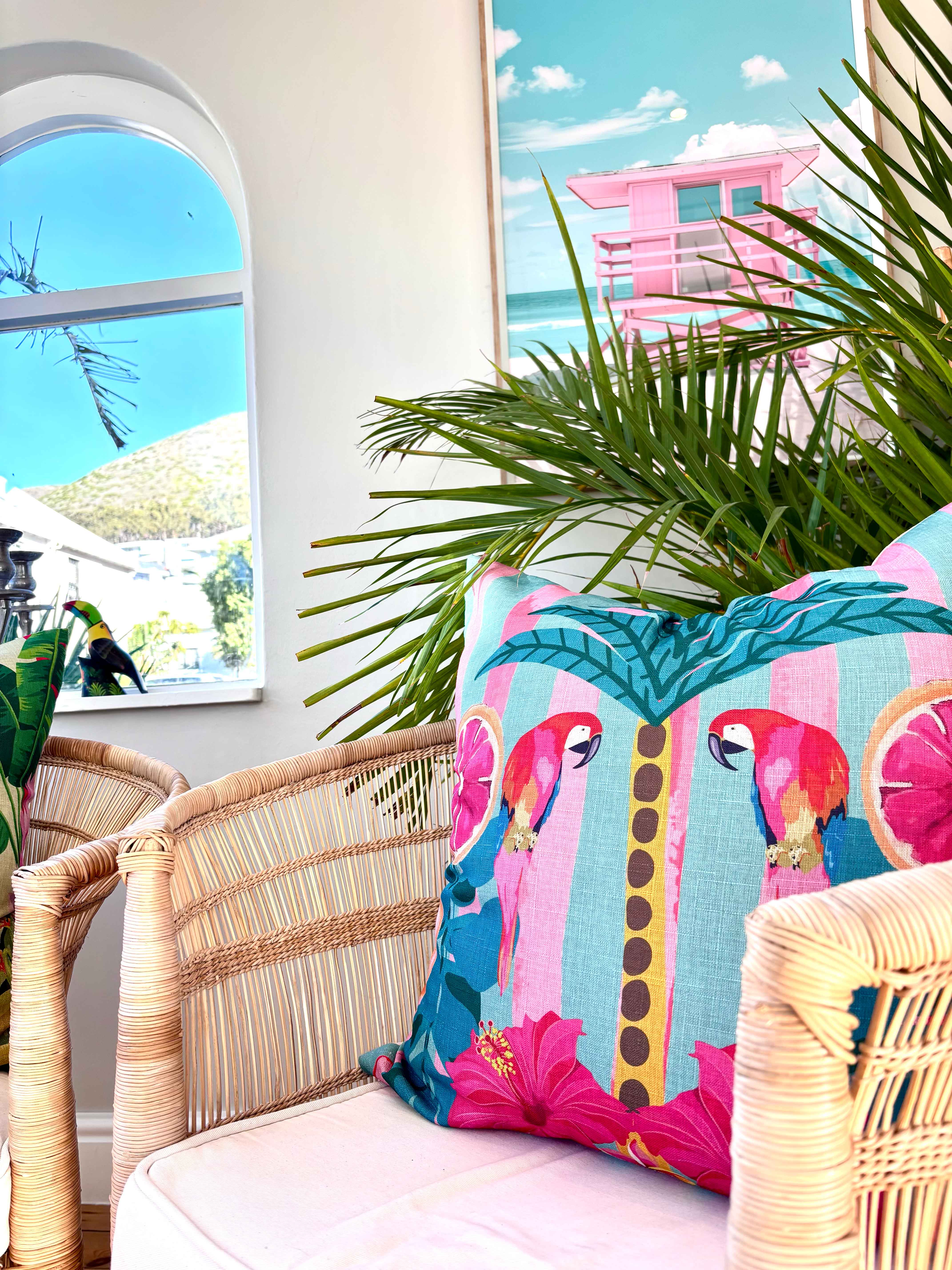 Sunroom in main house