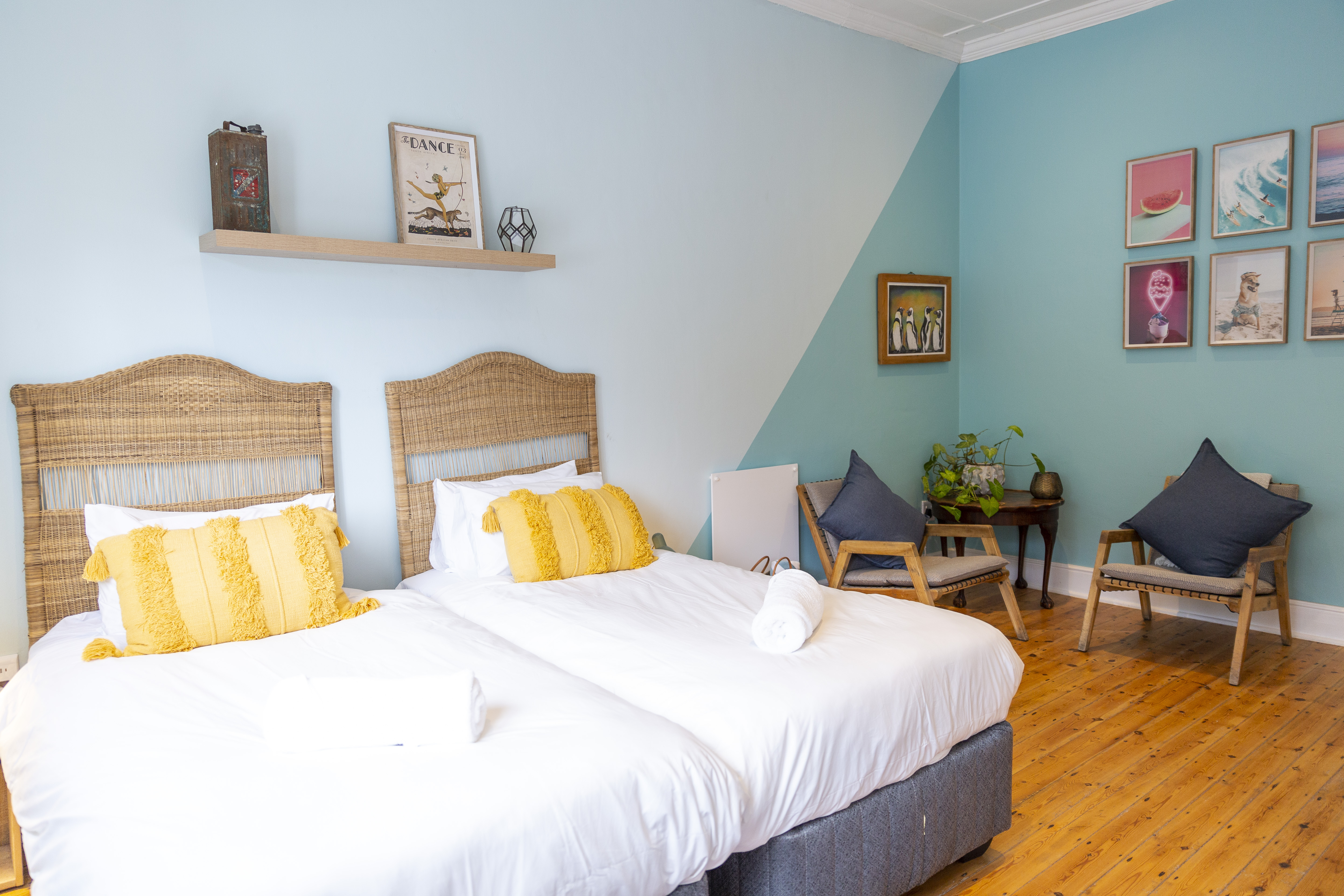 Master bedroom in main house